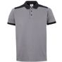 Velilla Polo stretch bicolore grey/black