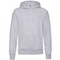 fruit of the loom Classic Hooded Sweat heather_grey