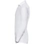 Russell Chemise Ultimate stretch ajustée manches longues homme white