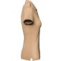 WK Designed To Work Polo Day To Day contrasté manches courtes femme camel/black