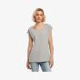 Build Your Brand Basic Ladies Wide Neck Tee