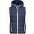 James&Nicholson Ladies´ Maritime Vest navy/white