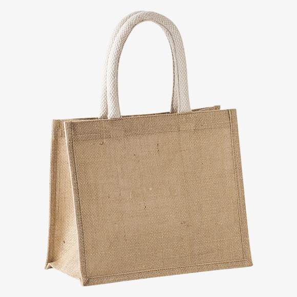 Sac style cabas en toile de jute - modèle moyen kimood