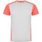 Blanc/corail fluo chine