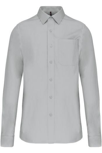 Chemise popeline manches longues