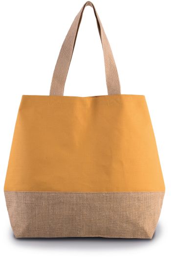 Image produit Sac shopping en toiles de coton et jute