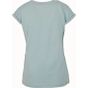 Build Your Brand Ladies Extended Shoulder Tee ocean_blue