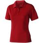 Elevate Polo manches courtes pour femmes Calgary red