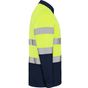 Roly WRK Polaris L/S marine/jaune_fluo