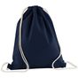 Westford Mill Sac de gym coton bio InCo. french_navy