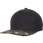 flexfit Classic Snapback 2-Tone Camo Cap black/green_camo