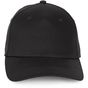 K-up Casquette en coton recyclé - 5 panneaux black
