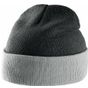 K-up Bonnet bicolore avec revers dark_grey/light_grey