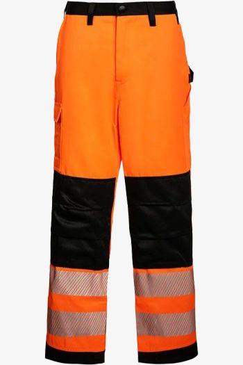 EOS Hi-Vis workwear trousers with printing areas