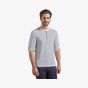 Premier Tee-shirt à manches retroussables Long John pour homme