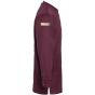 karlowsky Men's Long-Sleeve Chef Jacket Green Generation Sustainable GRS Aubergine