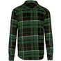 Kariban Surchemise à carreaux doublée sherpa forest_green/black_checked