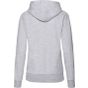 fruit of the loom Ladies classic hooded sweat heather_grey