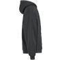Build Your Brand Fluffy Hoody Charcoal