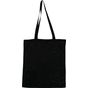 Kimood Sac shopping en coton biologique noir