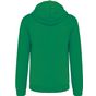 Kariban sweat-shirt zippé capuche contrastée light_kelly_green/white