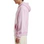 Build Your Brand Fluffy Zip Hoody soft_pink