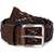 k-up Ceinture tressée bicolore dark_brown/light_navy