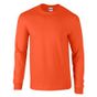 Gildan Adult T-Shirt Ultra-cotton Long Sleeve orange