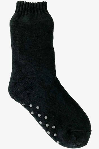 Image produit Chaussettes sherpa pour adultes avec revers