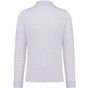 Kariban Polo manches longues homme ash_heather