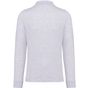 kariban Polo manches longues homme ash_heather