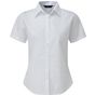 Premier Chemises popeline à manches courtes pour femme white