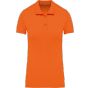 Kariban Polo piqué Bio180 femme orange