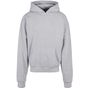 Build Your Brand Ultra Heavy Cotton Box Hoody grey
