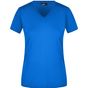 James&Nicholson Ladies´ Slim Fit V-T royal