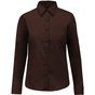 Kariban Jessica - Chemise manches longues femme brown
