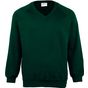 Maddins Sweat-shirt col V enfant Coloursure™ bottle_green