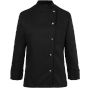 karlowsky Women's Long-Sleeve Chef Jacket Larissa Black