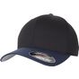 flexfit Flexfit Wooly Combed 2-Tone Cap black/navy