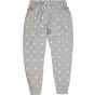 SF Clothing Unisex cuffed lounge pants heather_grey/white_stars
