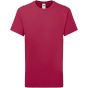 fruit of the loom Kids Iconic 195 T cranberry