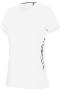 Image produit T-SHIRT BI-MATIERE SPORT MANCHES COURTES FEMME