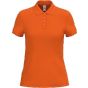 iDeal Basic Brand Polo piqué femme 180 ideal_orange