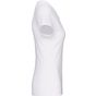 Kariban T-shirt col V manches courtes femme white