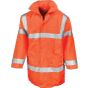 Result Safety Jacket - fluorescent_orange - XL
