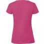 fruit of the loom Ladies Iconic 195 ringspun premium T fuchsia