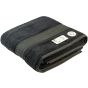 A&R Serviette de plage en bambou naturel Black