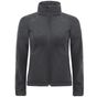 B&C Collection Hooded Softshell Women gris foncé