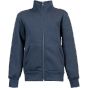 Vesti Kids zip sweat jacket blue