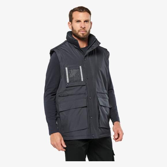 Parka workwear manches amovibles WK-Designed-To-Work